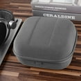 thumbnail image 6 of Geekria Shield Case for Large-Sized Over-Ear Headphones, Replacement Hard Shell Travel Carrying Bag with Cable Storage, Compatible with HiFiMAN Edition XS, Sundara-C Headsets (Grey), 6 of 6
