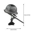 thumbnail image 2 of Fiudx Lámpara de Guerra de La Segunda Guerra Mundial, Estatua de Resina con Casco de Soldado y Bayoneta, Diseño de Reliquia Militar Retro, Lámpara de Mesa Única para Entusiastas, Regalo Conmemorativo, 2 of 7