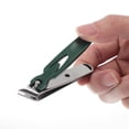thumbnail image 2 of Unique Bargains 1 Set Slanted Head Nail Clippers Toenail Clippers Green, 2 of 7