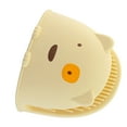 thumbnail image 3 of Silicone Oven Mitts Cute Cartoon Heat Resistant Pinch Grip Mini Oven Gloves for Kitchen Cooking Yellow, 3 of 14