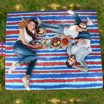 Extra Large Picnic Blanket Waterproof Lightweight Portable Mat for Family Camping, 2.7 lb