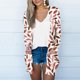 thumbnail image 2 of Mujeres de Manga Larga Tops de Impresión Casual Blusa de Bolsillo Cardigan Algodón Poliéster, Moda Señoras Top para el Uso Diario Y Casual de Primavera, 2 of 9