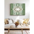 thumbnail image 4 of Sage Green Boho Wall Art for Living Room,Canvas Picture Wall Decor for Bathroom Bedroom,American Native Southwest Abstract Art Painting Artwork for Office Kitchen Hallway Dining Room Decor 12"x16", 4 of 8