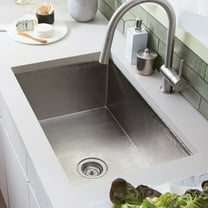 Native Trails Cpk72 Cocina 33" Undermount Single Basin Copper Kitchen Sink - Nickel