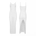 thumbnail image 2 of Sunloudy Vestido sin mangas de playa para mujer con color sólido, patrón geométrico Tipo largo Versión delgada Ropa Sunloudy  moda, 2 of 10