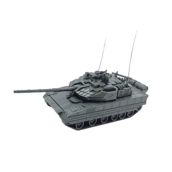 Conjunto de Modelos de Vehículos 1:72 Perfecl Modelo de Tanque Ensamblado 4D Tipo verde