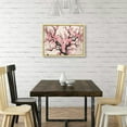 thumbnail image 3 of QZHH Floral Spring Sakura Cherry Blossom Butterflies in Traditional Japanese Flower Art Modern 16x12in / 20x16in 16x12in, 3 of 5