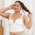 thumbnail image 2 of Women’s Longline Sports Bra Wirefree Padded Crop Tank Top High Support for Yoga Workout Fitness, 2 of 8