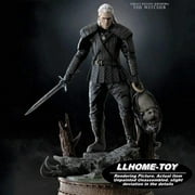 Geralt Killing Kikimora 27cm Tall Resin Model Unpainted 3d Print GK Statue Figure