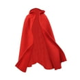 thumbnail image 2 of Capa con capucha para hombre, escala 1/6, capa de caballero medieval, elegante disfraz para muñecos masculinos de 12 pulgadas Rojo, 2 of 9