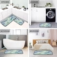 thumbnail image 4 of Coolnut Kitchen Rug Set of 2, Watercolor Dragonflies Cushioned Anti-Fatigue Kitchen Mat Non Slip Washable Floor Mat Comfort Standing Mats for Office, Home, Laundry Room Home Decor Gifts, 4 of 7