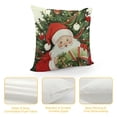 thumbnail image 4 of SHERONV   Christmas Pillow Covers   for Christmas Decorations Christmas Throw Pillow Case Decor for Farmhouse Home Sofa Couch Bed Outdoor Winter Holiday Christmas Tree Snowman 24x24in, 4 of 5