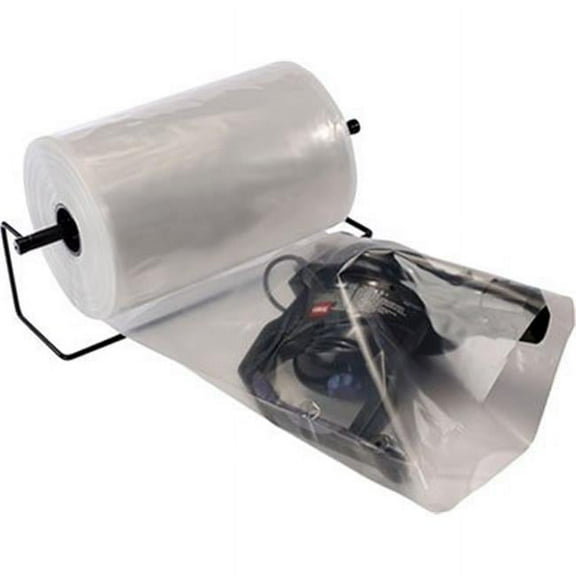 International Plastics PT403 3 in. 750 ft. Clear Poly Tubing on Roll, 0.004 Gauge - Roll of 1100