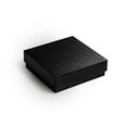 thumbnail image 6 of Prestige & Fancy Luxury Black Swirl Jewelry Boxes, Cotton-Filled Cardboard Gift Boxes with Lids for Bracelets, Earrings, and Small Accessories, 3.5 x 3.5 x 1 in, 6-Pack, 6 of 7