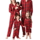 thumbnail image 4 of Qarigey Pijamas navideños a juego con la familia a cuadros ropa de dormir de manga larga vacaciones Navidad Loungewear Homewear Pijama HOMBRE XL, 4 of 6