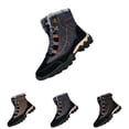thumbnail image 4 of NOKIO Men'S Snow Boots Men'S High Top Snow Boots Fashion Casual Trainers Breathable Flat Casual Shoes Winter Padded Warm Men'S Boots Men'S Winter Thickened Casual Cotton Shoes, 4 of 5