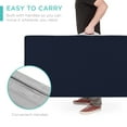 thumbnail image 5 of Best Choice Products 4in Thick Folding Portable Twin Tri-Fold Mattress w/ Carry Case, Washable Cover - Midnight Blue, 5 of 6