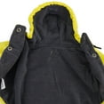 thumbnail image 2 of SUSSEXHOME Pets Dog Raincoat with Hood - Full Coverage Dog Rain Jacket with Fleece Lining - Machine Washable Waterproof Raincoat for Dogs - Yellow, 2 of 8