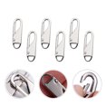 thumbnail image 3 of 6pcs Detachable Zipper Pull Tab Replacement Backpack Clothing Zipper Pullers, 3 of 9