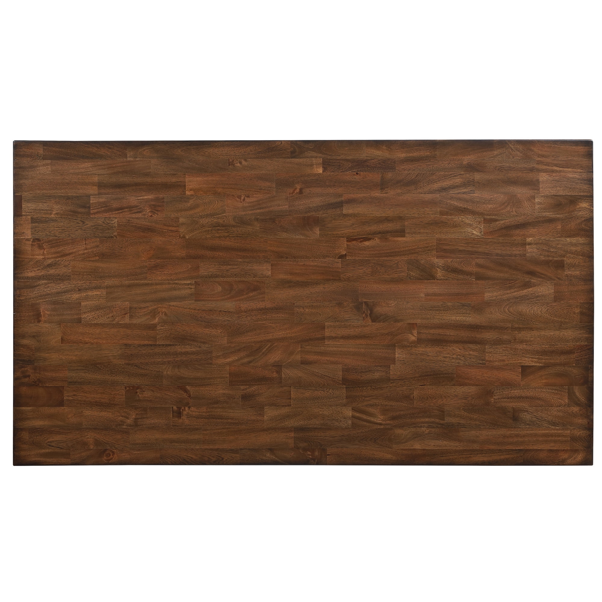 Steve Silver Canton 72" Rectangle Solid Wood Mocha Brown Dining Table