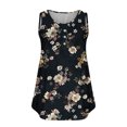 thumbnail image 4 of GaThRRgYP Women Tank Tops Fashion Crewneck Sleeveless Shirts,Summer Tank Tops for Women 2025,2025 Women's Spring and Summer New Tank Eyelet Embroidery Neck Independence Day Print Fashion Top Red M, 4 of 5