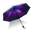 thumbnail image 1 of Paraguas plegable de sol de lluvia floral Parasol compacto anti UV a prueba de viento LingWen 8390615202602, 1 of 1