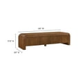 thumbnail image 2 of Modway Waterflute 68" Fluted TV Stand in Walnut, 2 of 9