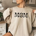 thumbnail image 4 of Embroidered Personalized Mom Sweatshirt, Mom Sweatshirt with Kids Names, Mama Est 2023 Sweatshirt for Mom (Cotton, SS147), Small-5X-Large (White, L), 4 of 9