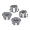 thumbnail image 1 of Tuercas Hexagonales de Aluminio Unique Bargains M4 para Ruedas RC Color Titanio 4Pcs, 1 of 6