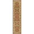 thumbnail image 3 of SAFAVIEH Chelsea Anita Traditional Wool Area Rug, Red/Ivory, 1'8" x 2'6", 3 of 10