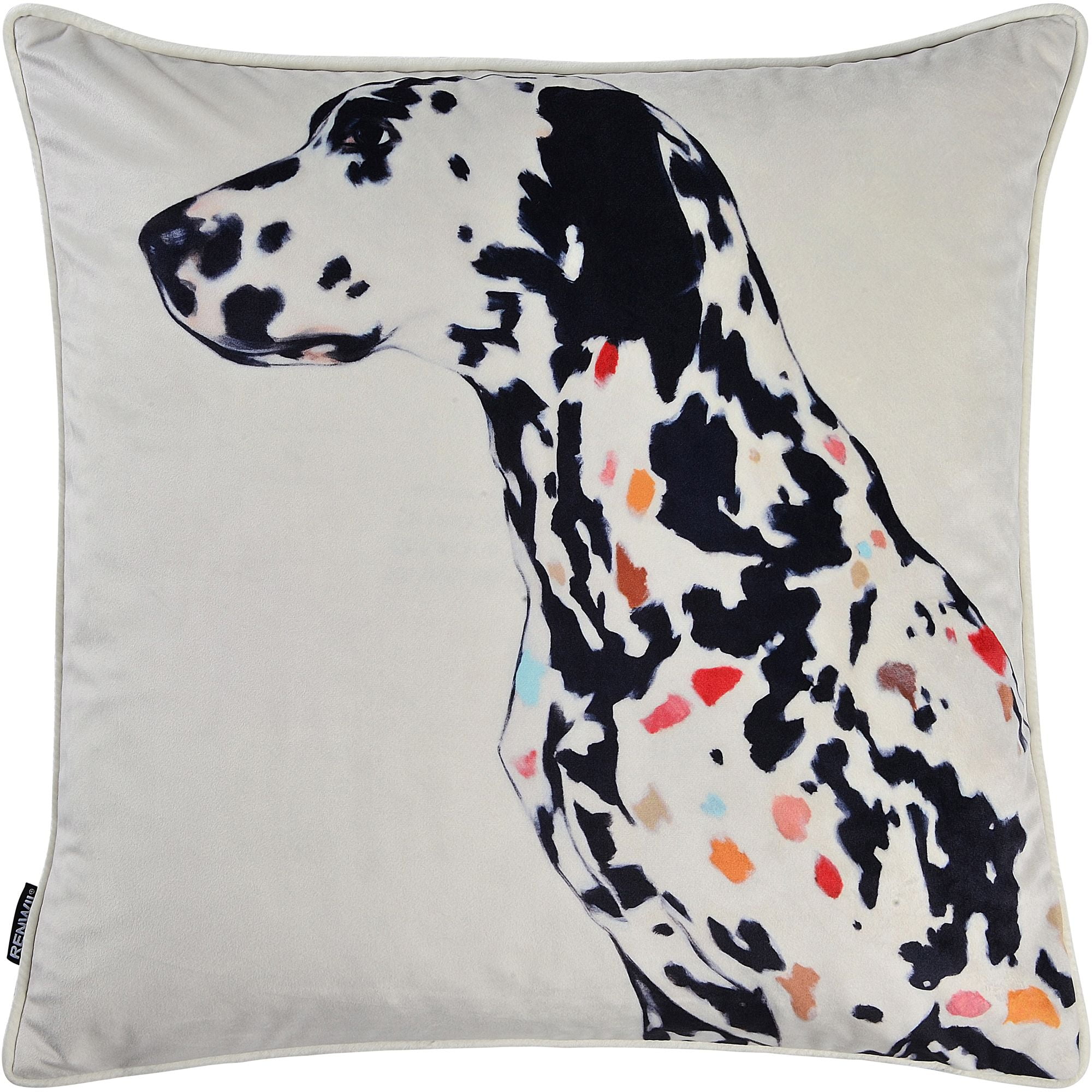 dalmatian throw pillow