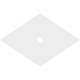 thumbnail image 4 of 28"W x 18 5/8"H x 2"ID x 9 3/4"C x 1"P Diamond Architectural Grade PVC Contemporary Ceiling Medallion, 4 of 11