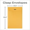 thumbnail image 2 of Sobres con cierre Quality Park Brown Kraft, 16,5 x 24 cm, paquete de 100, 2 of 8