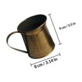 thumbnail image 2 of AURARMLET 2Ud Maceta De Hierro Retro Con Asa Para Almacenaje Y Interior Y Exterior, 2 of 8