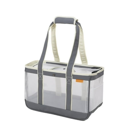 FL Carrier For Cat Portable Bag Small Dog Handbag Foldable Breathable Mesh Outdoor Kitten Puppy Shoulder Bags Pet Supplies