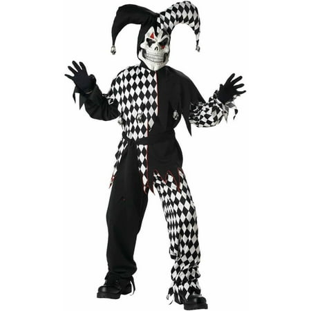 Evil Jester Boys' Child Halloween Costume