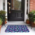 thumbnail image 5 of Pofeuu starry sky Skull flower Print Hem Mat 40x60 - Multipurpose Doormat for Indoor & Outdoor Use - Welcome Your Guests with our Entrance Mat, 5 of 6