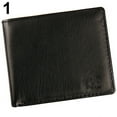 thumbnail image 1 of Flmtop Men's Faux Leather Wallet Coin Card Money Holder Horizontal Bifold Slim Purse, 1 of 8