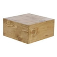 thumbnail image 2 of Cal Mil Madera Wood Cube Riser, 12 x 12 x 6 inch -- 1 each., 2 of 2