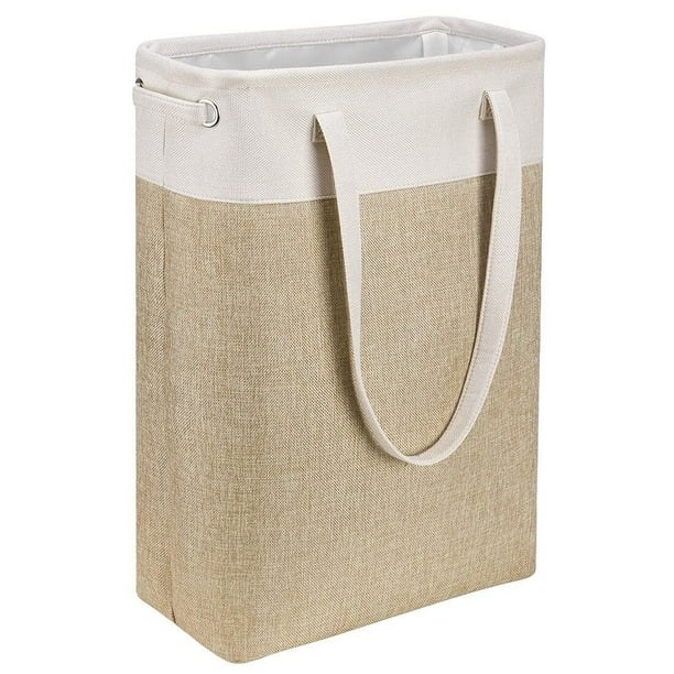 Cesto de Ropa Sucia Delgado-Cesto de Ropa Sucia con Asas Cesto de Ropa Sucia Plegable Cesto de Ropa Sucia Estrecho Cesto de Ropa Sucia Plegable Para Ahorrar Espacio Dormitorios, Apartamentos