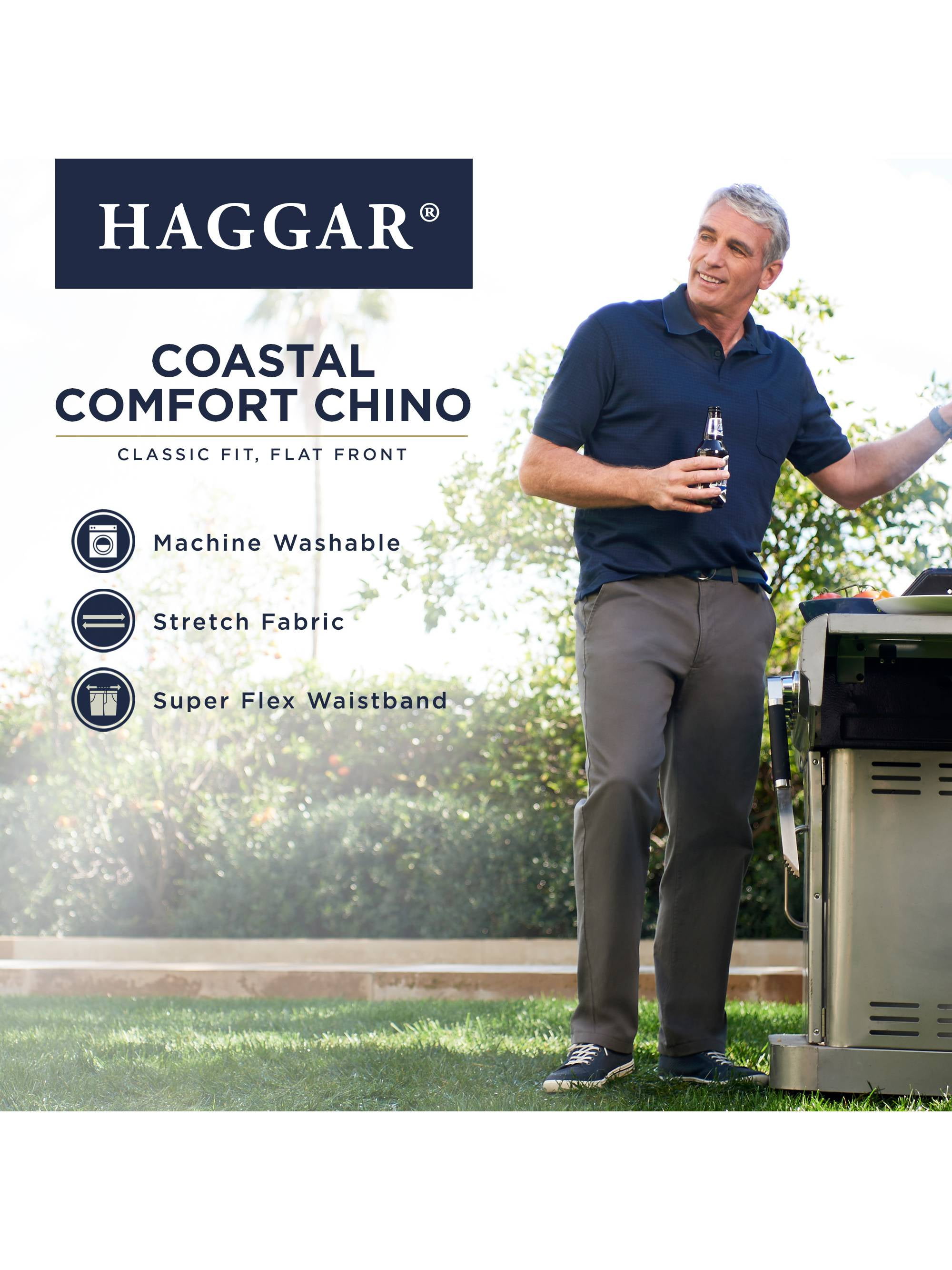 haggar coastal comfort chino classic fit