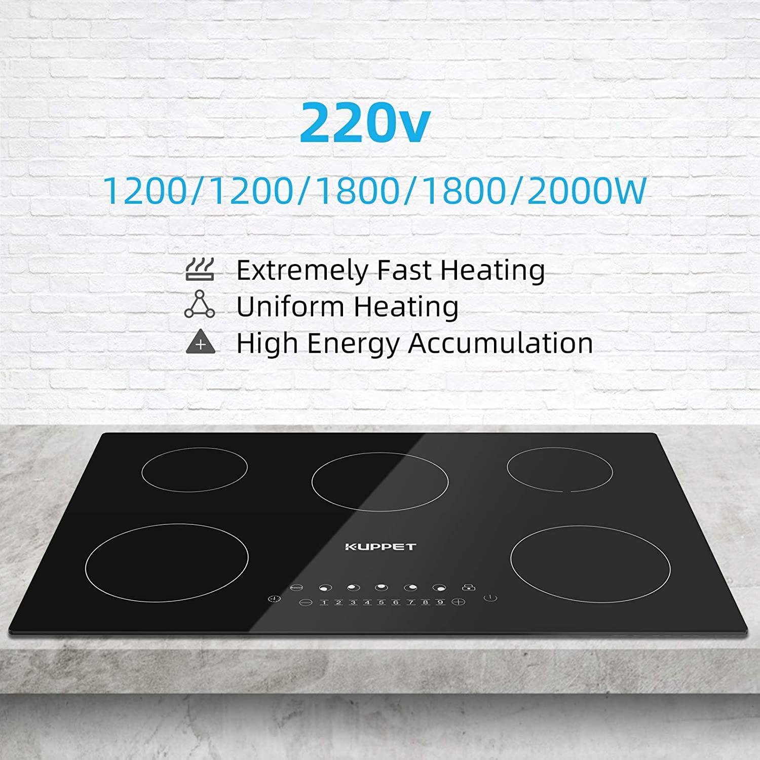 kuppet induction cooktop