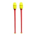 thumbnail image 4 of Conjunto de 2 piezas de gimnasia rítmica, equipo de entrenamiento profesional de 45,5 cm para cabeza amarilla vara roja, 4 of 9