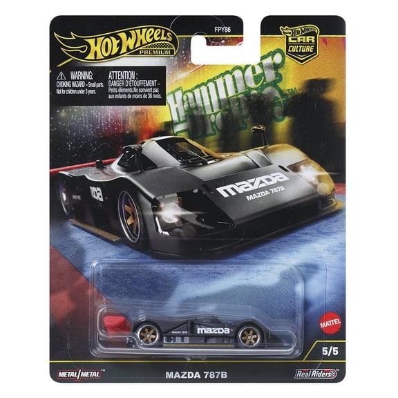 Hot Wheels Premium Car Culture 2024 Hammer Drop - Mazda 787B 5/5