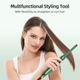 thumbnail image 5 of 2-in-1 Mini Hair Straightener & Curler, 3/10 Inch Thin Flat Iron for Root Straightening, Professional Detailing Iron with Ceramic Plates for Men & Women, 5 of 14