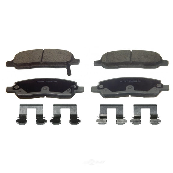 Disc Brake Pad Set Fits select: 2006-2011 BUICK LUCERNE, 2006 CADILLAC COMMERCIAL CHASSIS