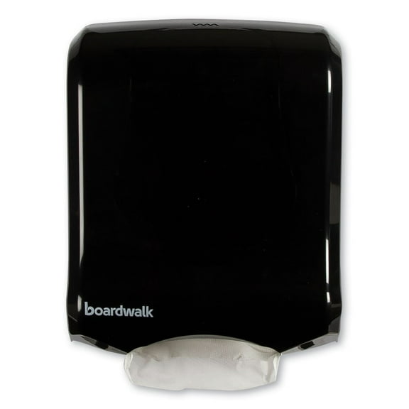 Ultrafold Multifold/c-Fold Towel Dispenser, 11.75 X 6.25 X 18, Black Pearl