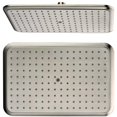 thumbnail image 1 of Rectangle Rain Showerhead - Brushed Nickel, 1 of 1