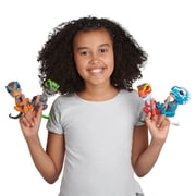 Untamed t-rex by fingerlings scratch (orange) - interactive collectible dinosaur - by wowwee
