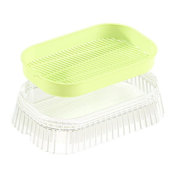 Caja de Césped Bandeja de Plantación Suministros para Plantar Gatos Yuyangstore Verde